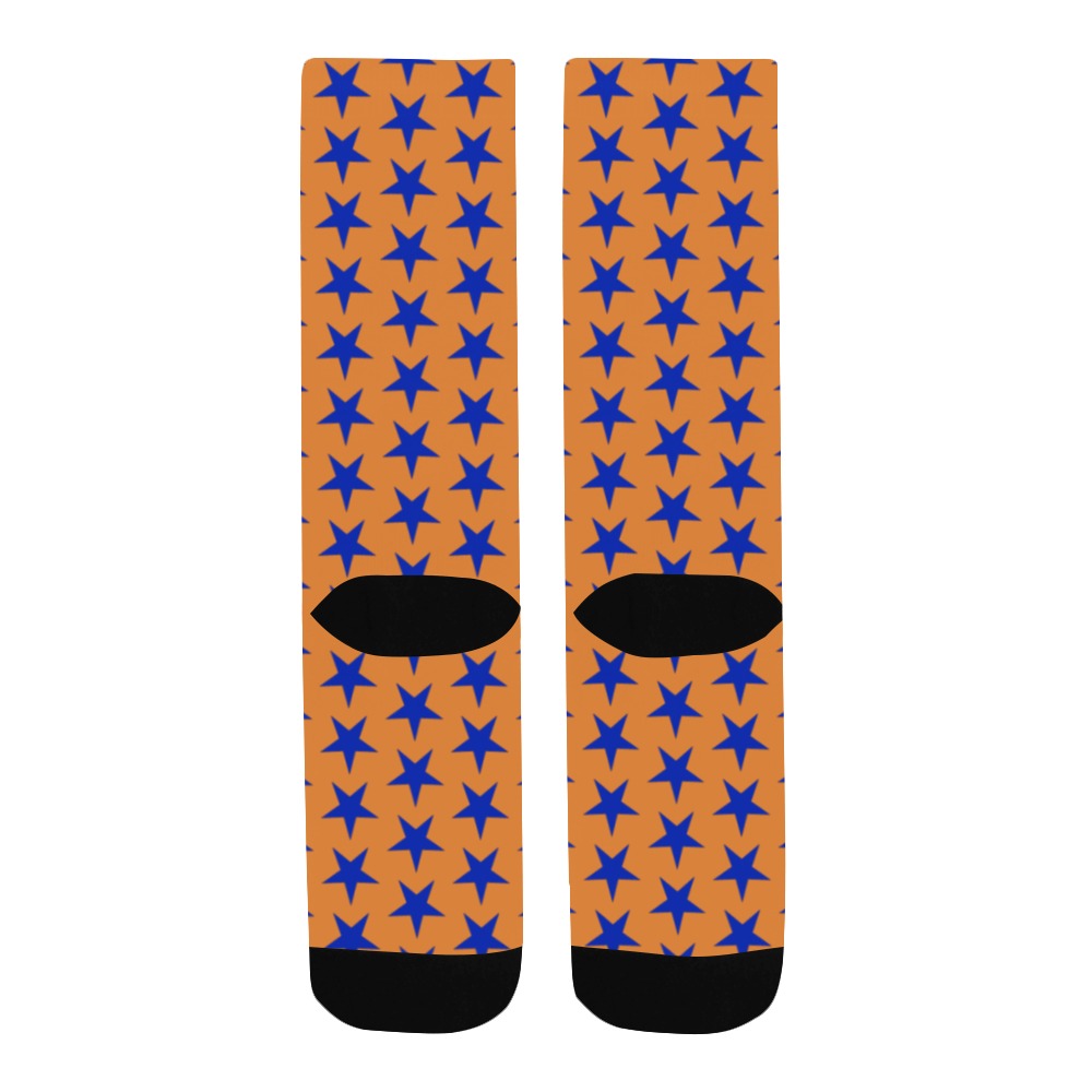 Star Blue o Men's Custom Socks