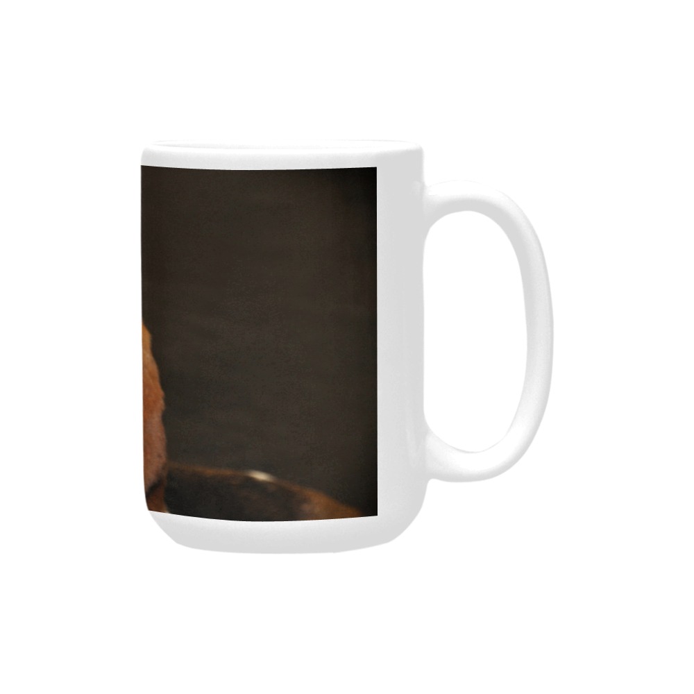 Basset Hound Custom Ceramic Mug (15OZ)