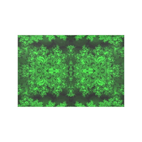 Frost on the Evergreens Fractal Placemat 12’’ x 18’’ (Set of 6)