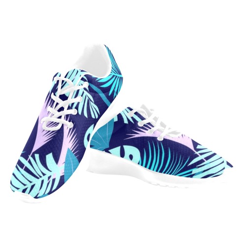 Colorful Tropical Pattern (349) Women's Athletic Shoes (Model 0200)