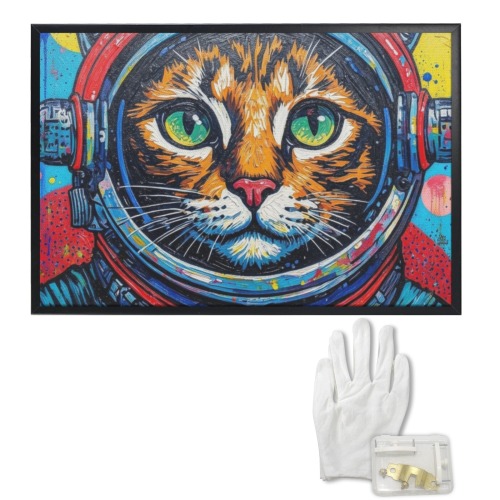 BENGAL CAT IN SPACE-7