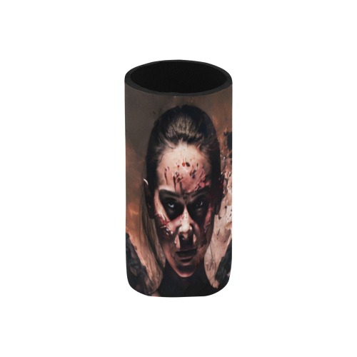 Angel of death Neoprene Can Cooler 5" x 2.3" dia.