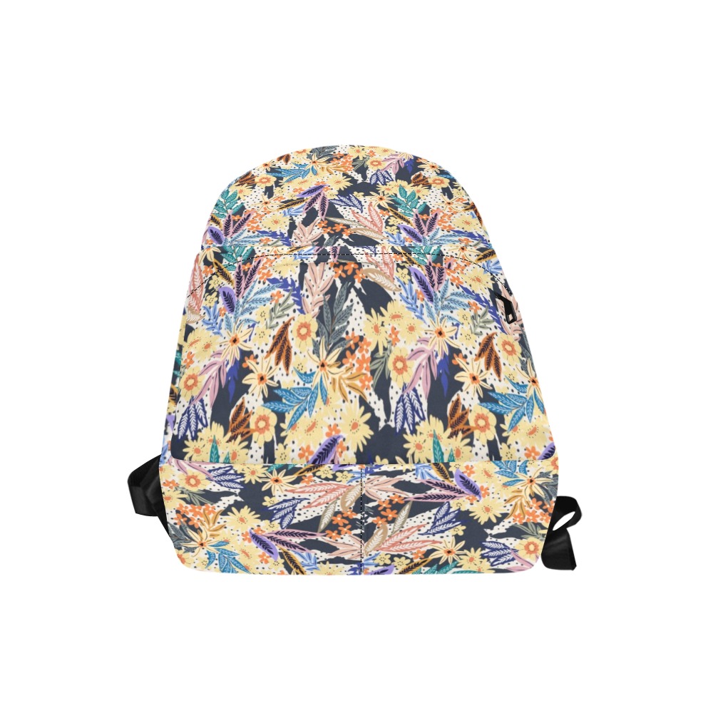 Modern garden colorful - 01DS Unisex Classic Backpack (Model 1673)