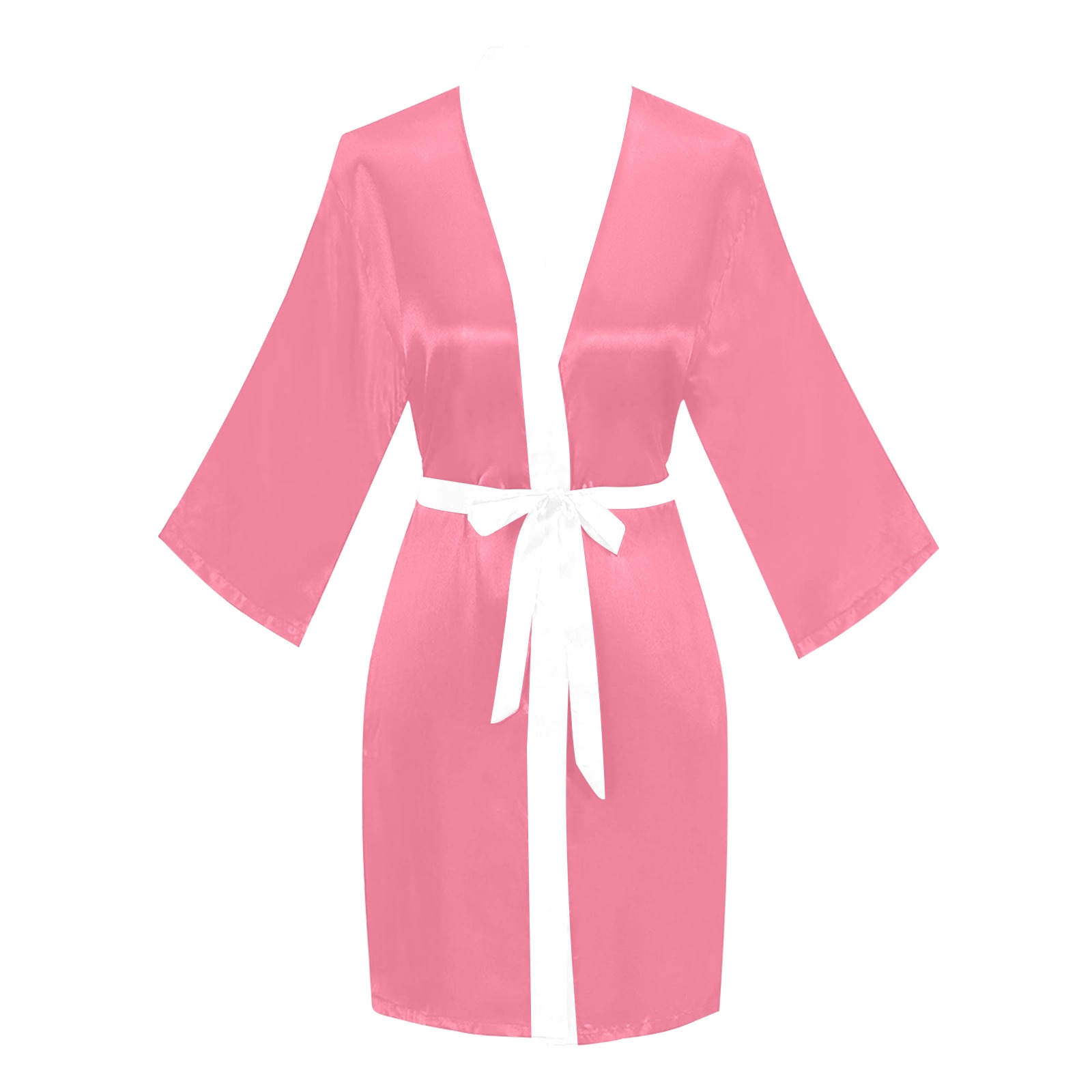 Bubblegum Long Sleeve Kimono Robe