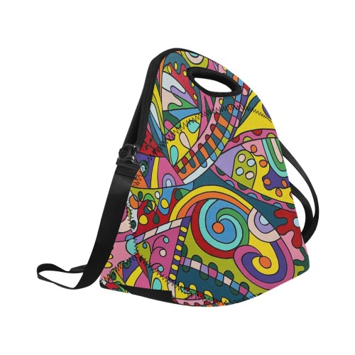 Recycle Neoprene Lunch Bag/Large (Model 1669)