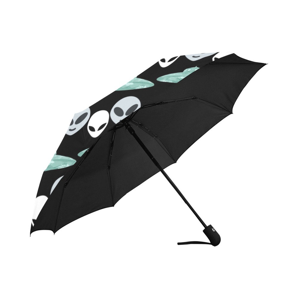 Alien and UFO Anti-UV Auto-Foldable Umbrella (U09)