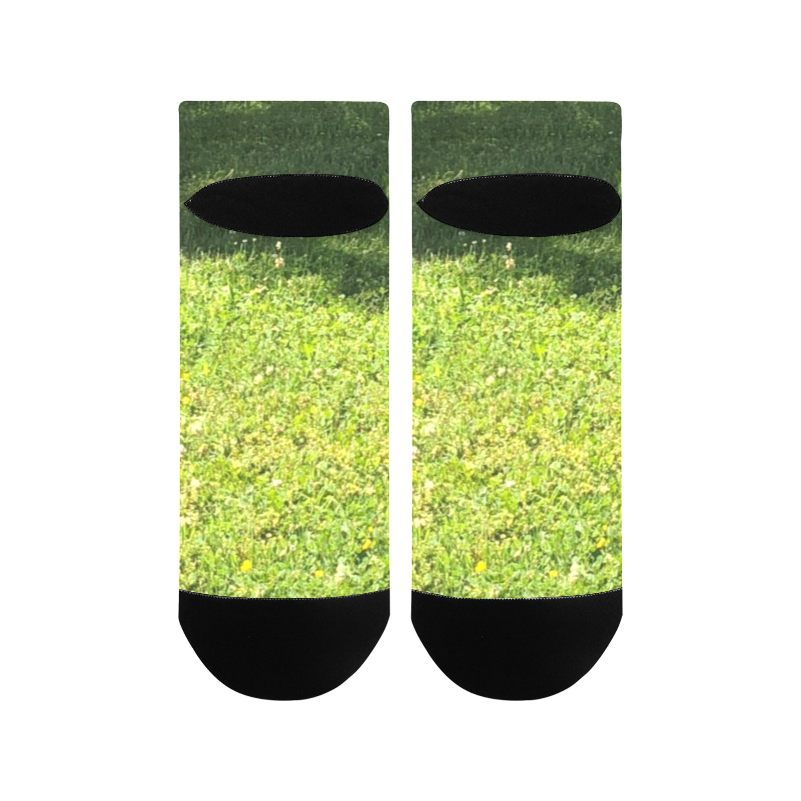 Fresh Grreeen Grass Collection Women's Ankle Socks