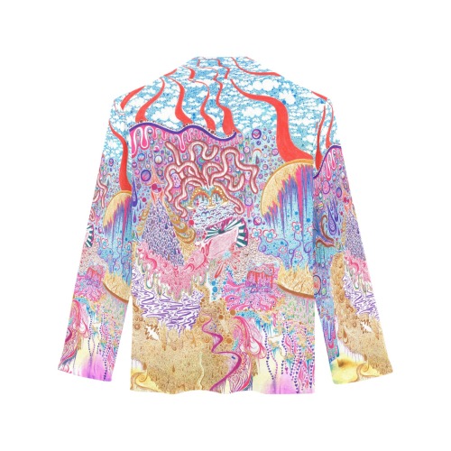 Drop Love Not Bombs shirt Women's Long Sleeve Pajama Shirt