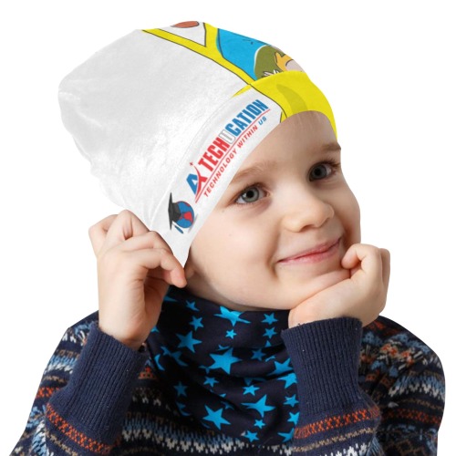 techwithin? All Over Print Beanie for Kids
