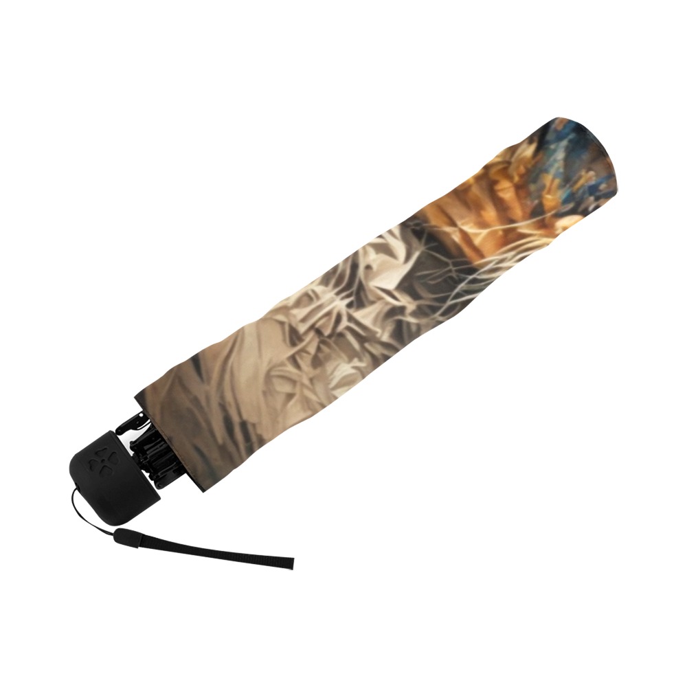 Lion close to reality 8 Anti-UV Foldable Umbrella (U08)