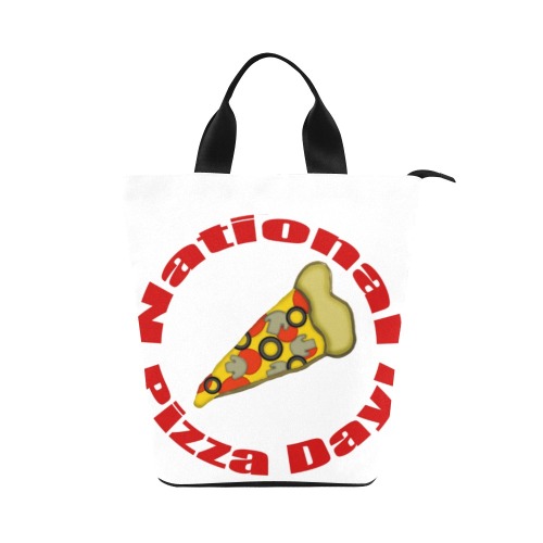 National Pizza Day! Nylon Lunch Tote Bag (Model 1670)