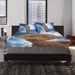 Dog Golden Doodle 3-Piece Bedding Set