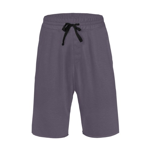 purple Men's All Over Print Casual Shorts (Model L23)