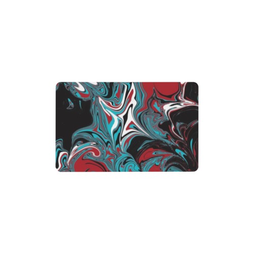 Dark Wave of Colors Wallet Insert Card (Two Sides)