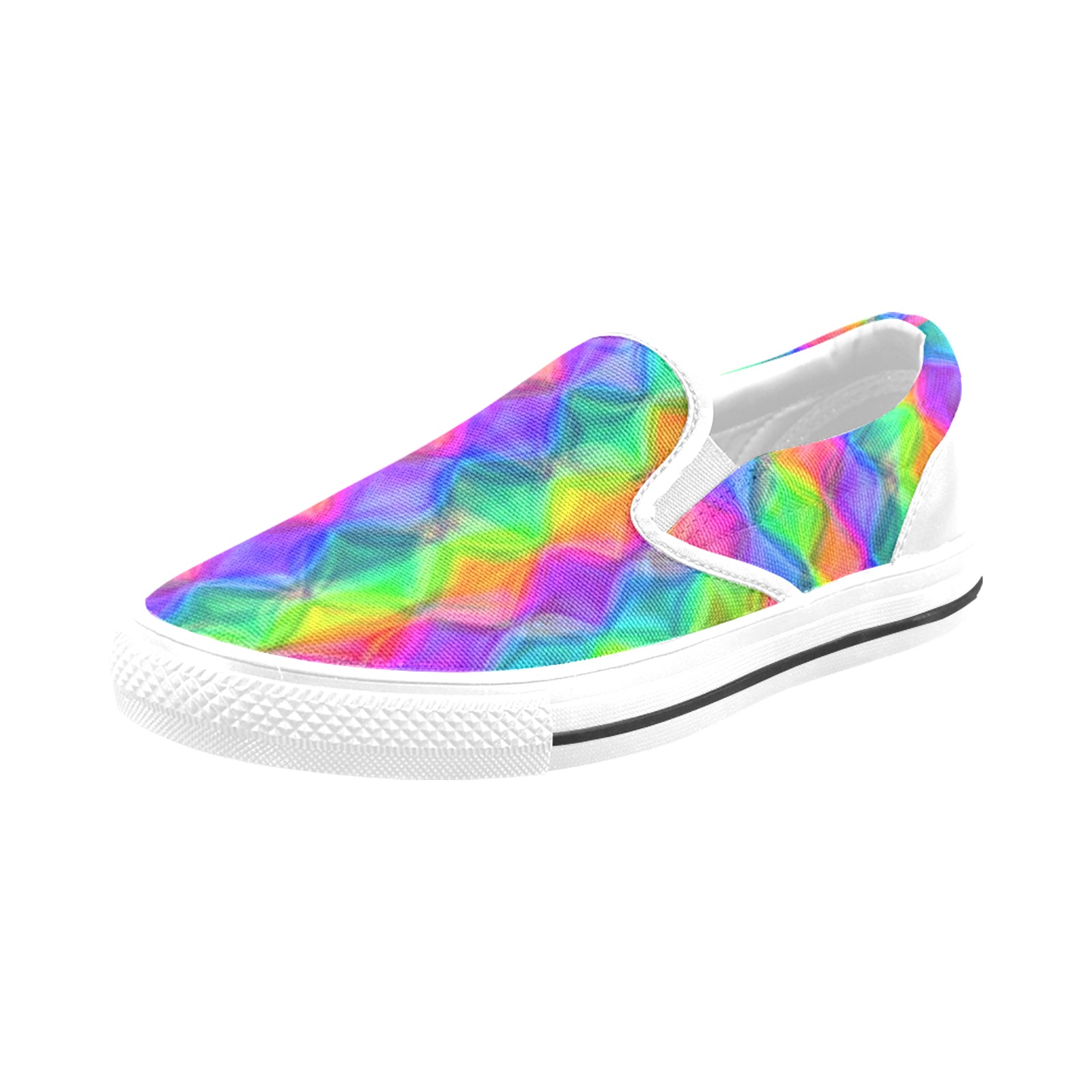 sweet colours w Slip-on Canvas Shoes for Kid (Model 019)