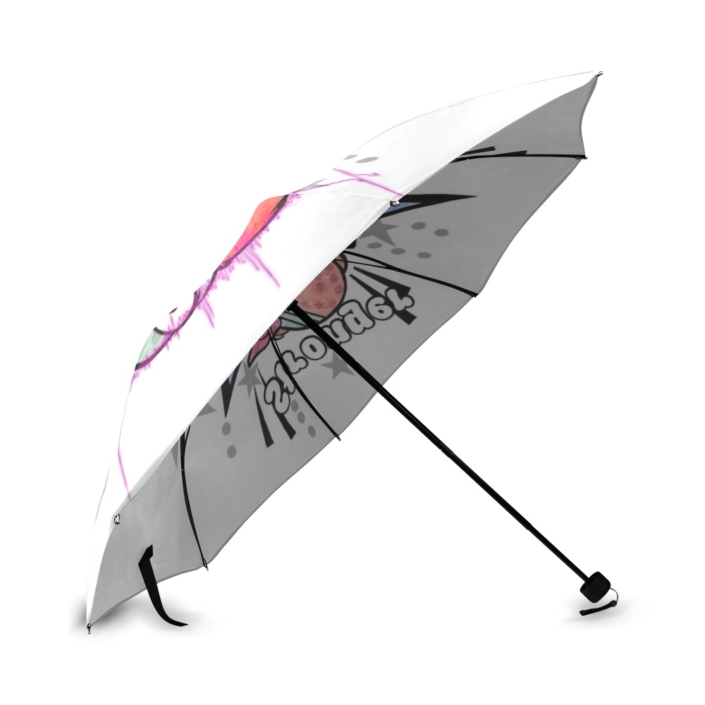 Stronger than Cancer by Nico Bielow (As a donation) Foldable Umbrella (Model U01)
