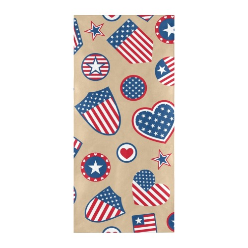 Adorable Vintage Style 4th of July Beach Towel 32"x 71"