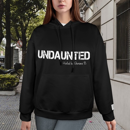 Undaunted Women's Hoodie Women's All Over Print Hoodie (Model H61)