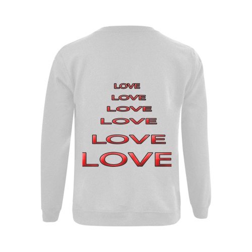 LOVE g Gildan Crewneck Sweatshirt(NEW) (Model H01)