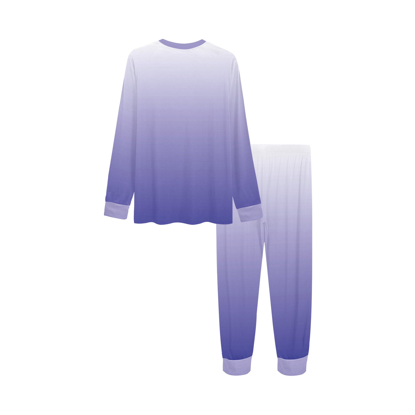Purple Ombre Kids' All Over Print Pajama Set