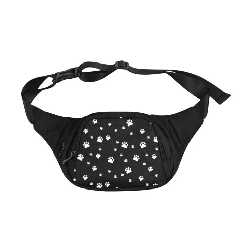 Paws Black and White by Fetishworld Fanny Pack/Small (Model 1677)