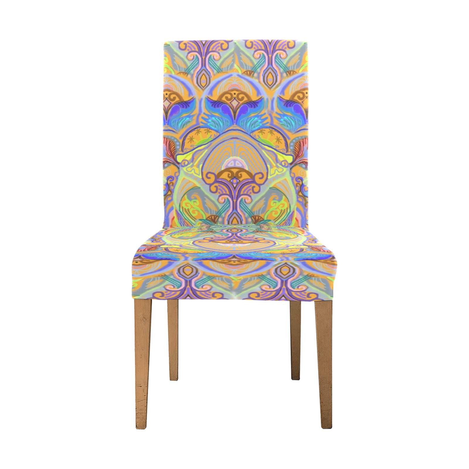 chinese variation 3 Removable Dining Chair Cover