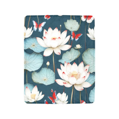 Fabulous Florals 13 Ultra-Soft Micro Fleece Blanket 40"x50"