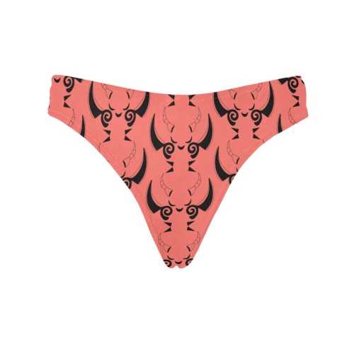 batdevils thongs Women's All Over Print Thongs (Model L30)