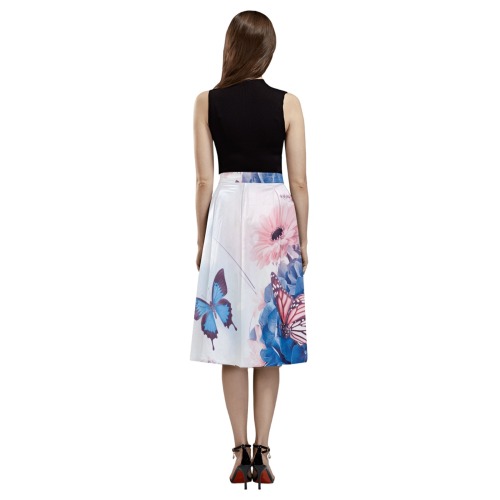 bb e43t3 Mnemosyne Women's Crepe Skirt (Model D16)