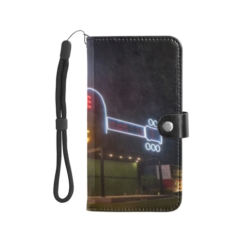Music City Phone Case Flip Leather Purse for Mobile Phone/Large (Model 1703)