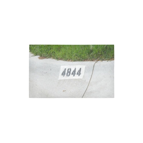 Street Number 4844 Bath Rug 20''x 32''