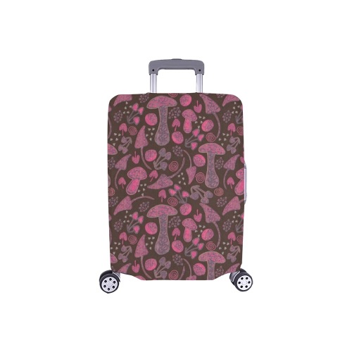 Unique fallpattern in pink Luggage Cover/Small 18"-21"
