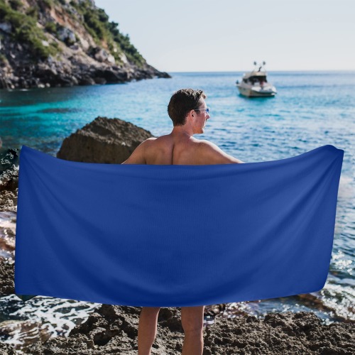 dark navy blue Beach Towel 31"x71"(NEW)