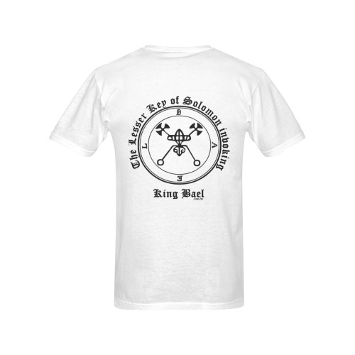 1. King Bael Men's T-Shirt in USA Size (Two Sides Printing)