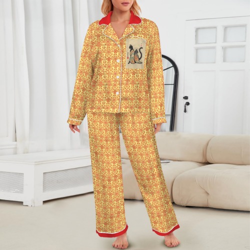 Kimono Kitty - Natural Tan Print