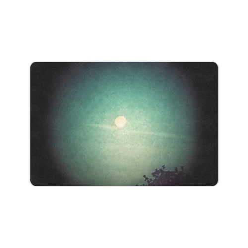 Spotlit Moon Doormat 24"x16"