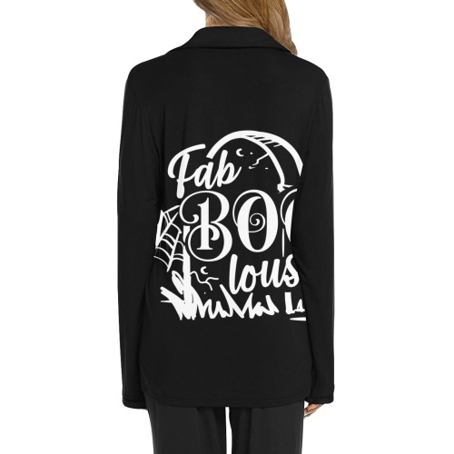 Fab BOO Lous Women's Long Sleeve Pajama Shirt