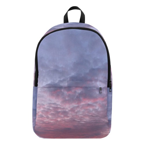Morning Purple Sunrise Collection Fabric Backpack for Adult (Model 1659)