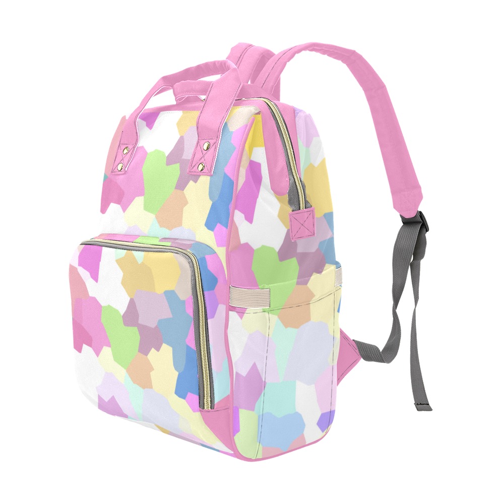 colorfulcamo Multi-Function Diaper Backpack/Diaper Bag (Model 1688)