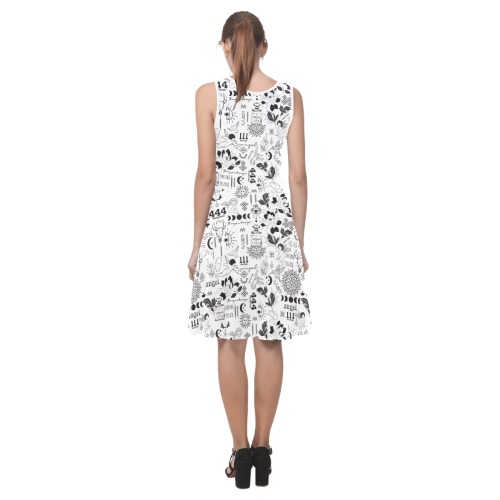 Positive pattern tattoos BW Atalanta Sundress (Model D04)