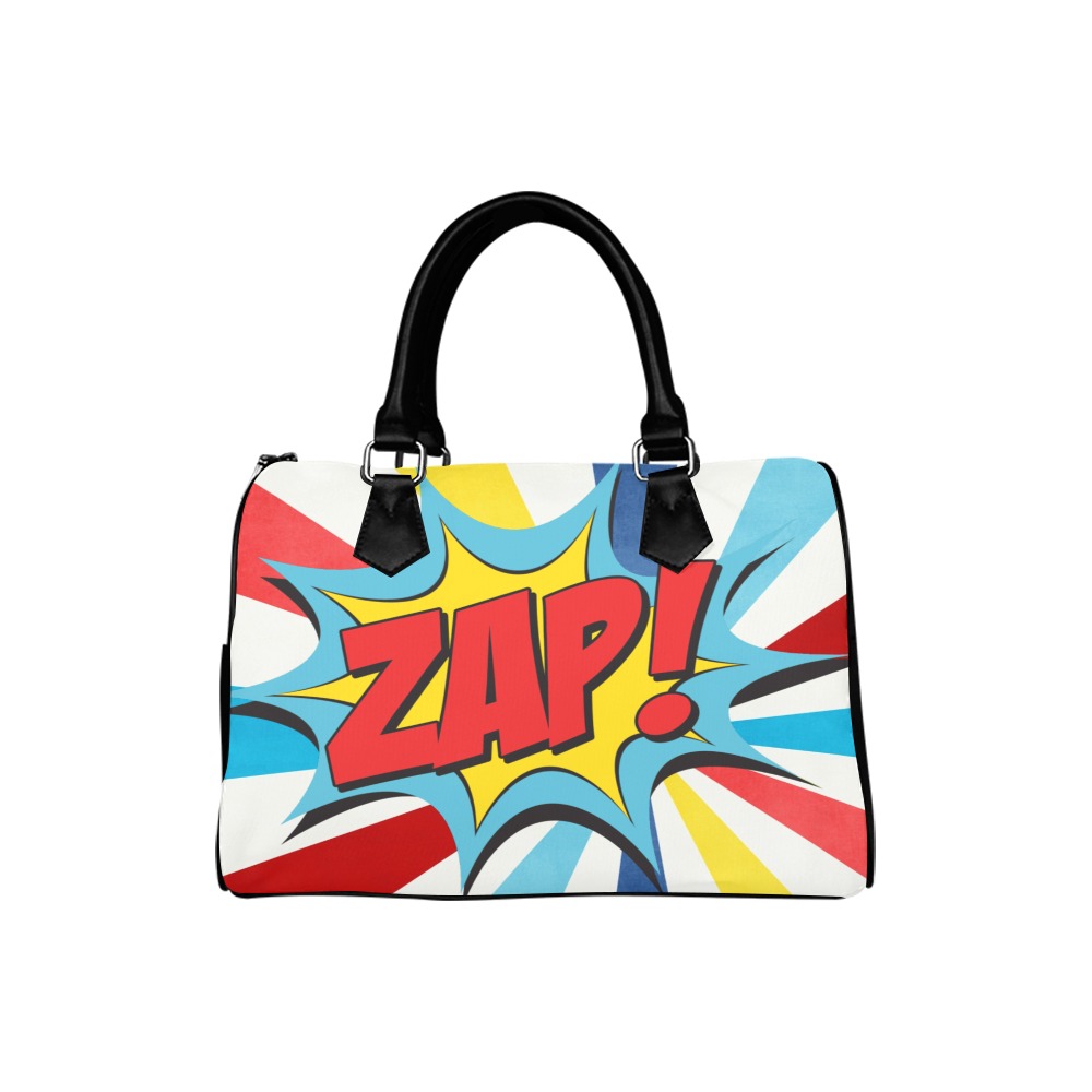 FD's Pop Art Collection- Zap! 53086 Boston Handbag (Model 1621)