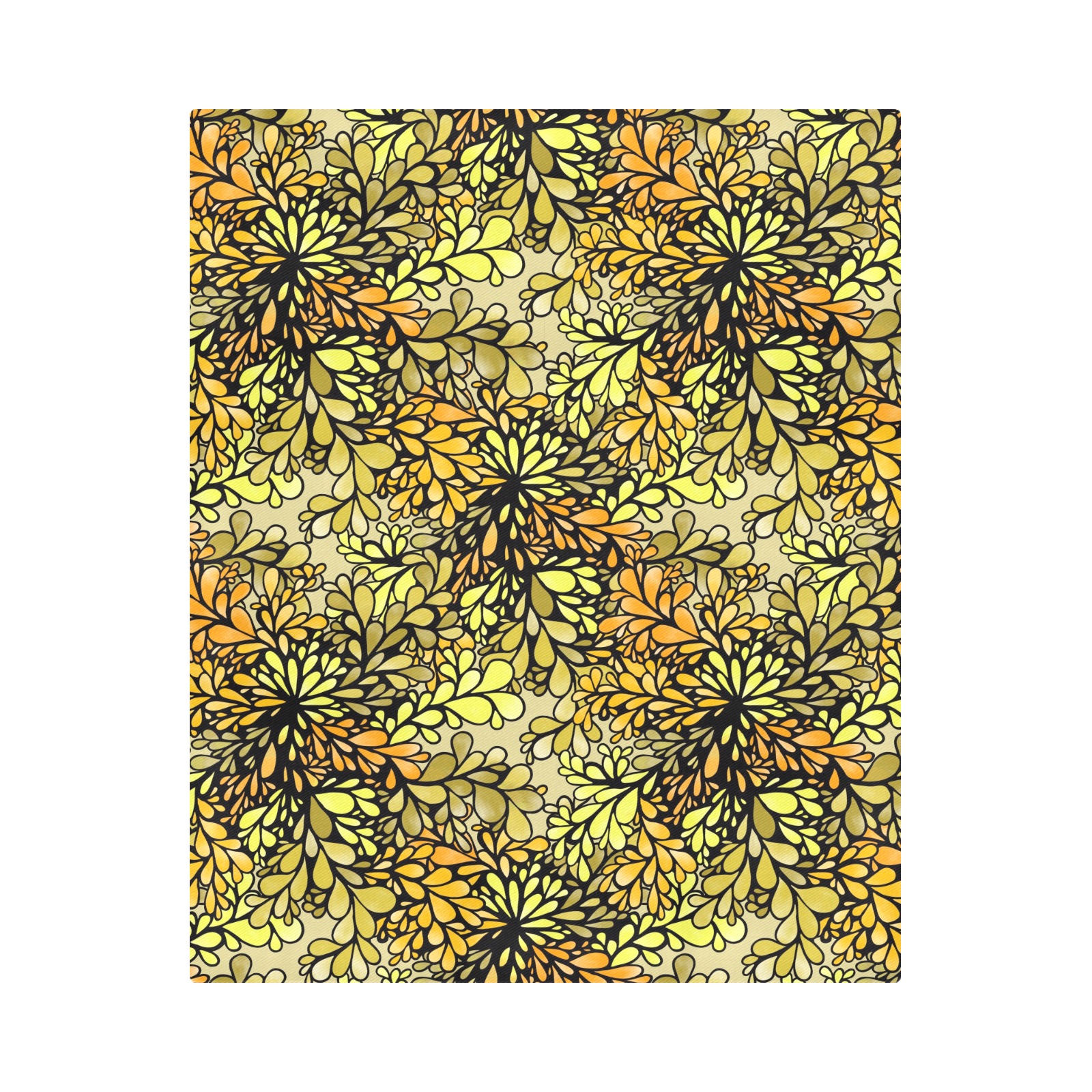 Citrus Splash Duvet Cover 86"x70" ( All-over-print)
