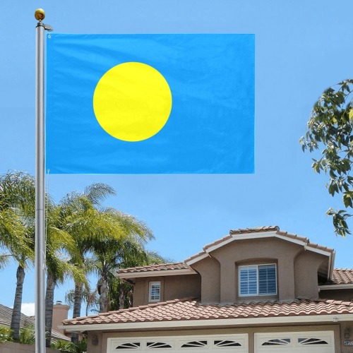 Palau Flag Current Garden Flag 70"x47"