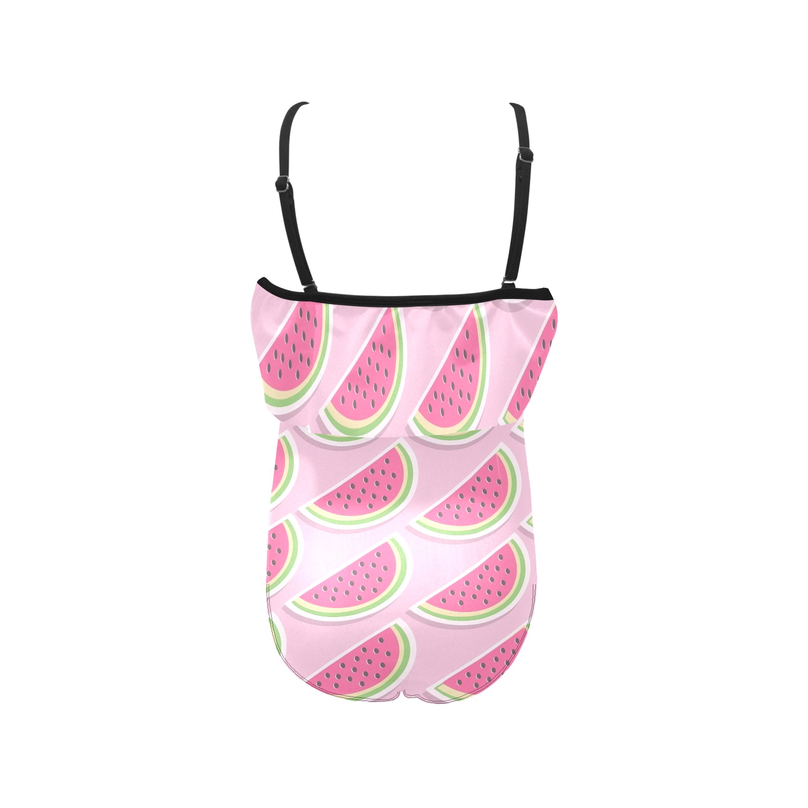 Melons Kids' Spaghetti Strap Ruffle Swimsuit (Model S26)