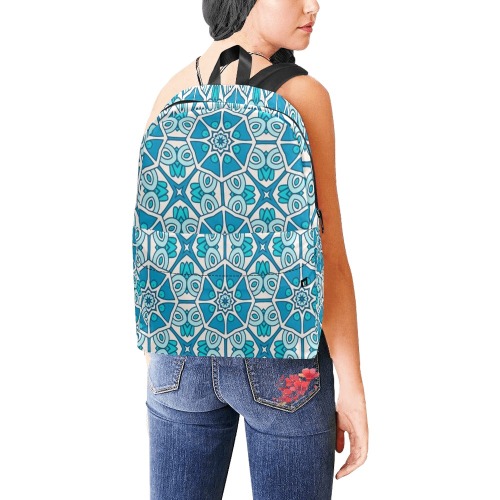 Beautiful Unique Geo Pattern, Created at Repper.app Unisex Classic Backpack (Model 1673)