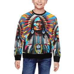 AMERICAN HERITAGE 11 All Over Print Crewneck Sweatshirt for Kids (Model H29)