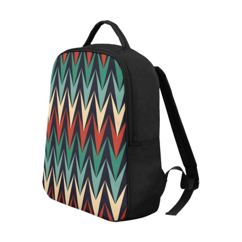 Vintage Abstract Chevron Popular Fabric Backpack (Model 1683)