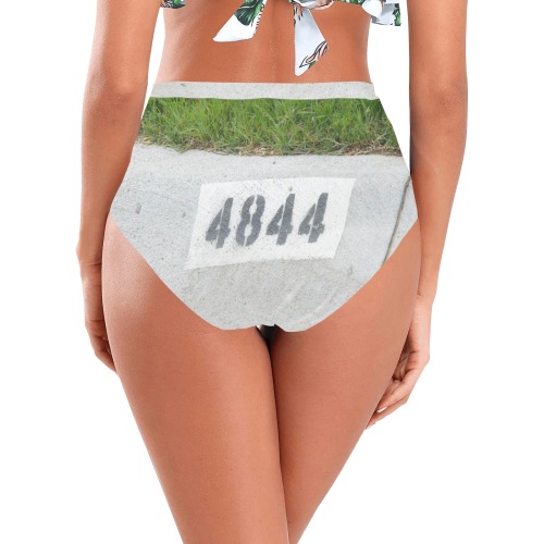 Street Number 4844 High-Waisted Bikini Bottom (Model S13)