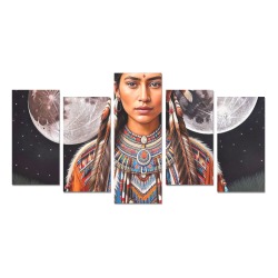 MOON GODDESS 2 Canvas Print Sets E (No Frame)