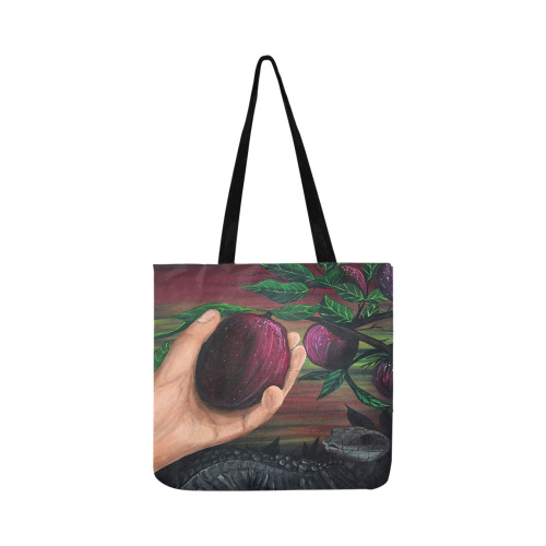 Forbidden Fruit Reusable Shopping Bag Model 1660 (Two sides)